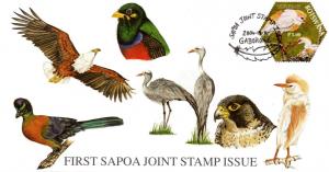 Botswana - 2004 SAPOA Joint Issue Birds FDC