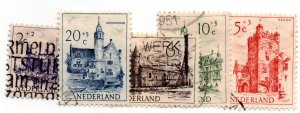 NETHERLANDS B224-8 USED SCV $10.50 BIN $4.20 BUILDINGS