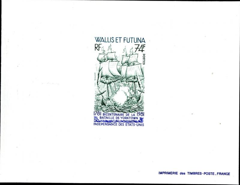 WALLIS &FUTUNA 274-5 PROOFS SCV $15.00 BIN $7.50