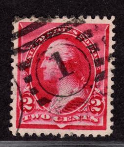 $US Sc#220 used, XF-Sup, beauty, sound