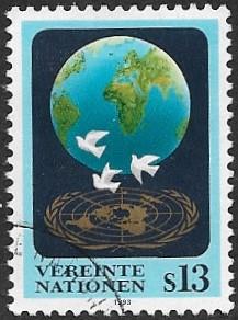 United Nations - Vienna # 149 - Peace Doves - used