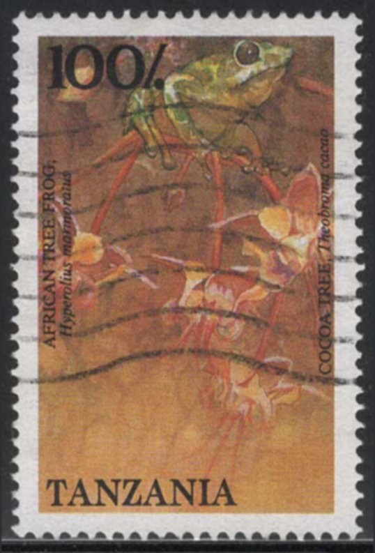 Tanzania #475 (1989), postally used single, cat. $5.25