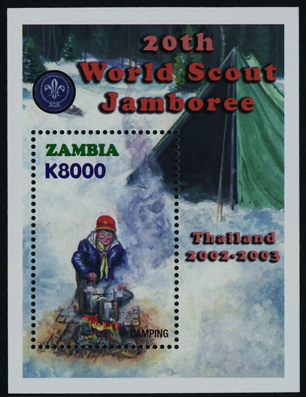 Zambia 981-2 MNH World Scout Jamboree