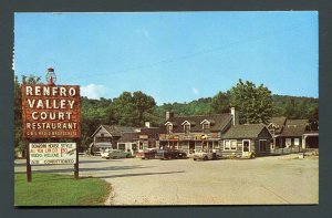 1961 Renfro Valley Lodge Postcard - Renfro Valley, Kentucky to Marysville, Ohio