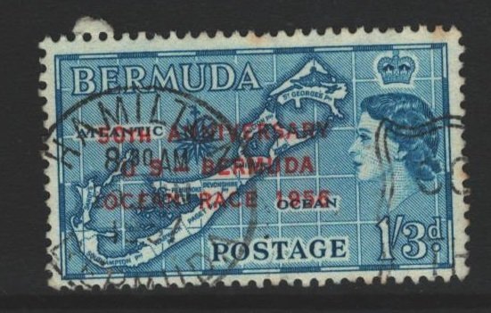 Bermuda Sc#167 Used