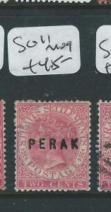 MALAYA PERAK (PP2607B) QV 2C   SG 11 MOG