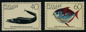 Portugal - Madeira 102-3 MNH Marine Life