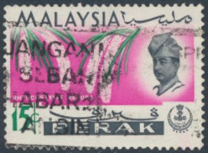 Perak  Malaya  SC#  144 Used   Flowers see details & scans