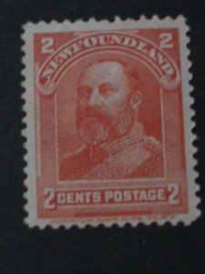 ​NEW FOUND LAND-1898-SC#82-KING EDWARD VII-MLH VF-RARE 127 YEARS OLD LAST ONE