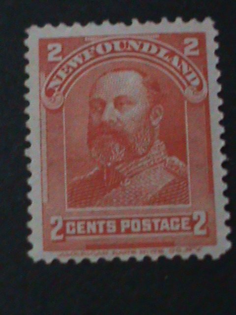 ​NEW FOUND LAND-1898-SC#82-KING EDWARD VII-MLH VF-RARE 127 YEARS OLD LAST ONE