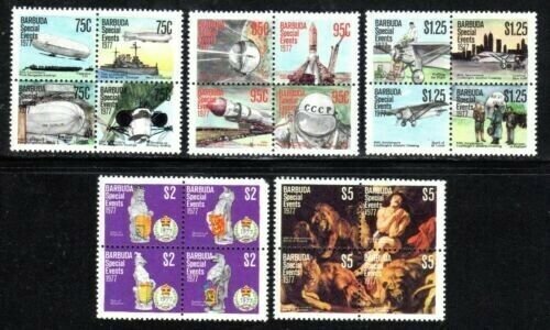 Barbuda MNH Blocks Special Events SCV 12.75 SC 2018