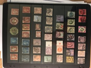 Collection of Great Britain stamps