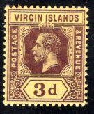 British Virgin Islands #42  VF,  Unused,   CV $3.00   ...   6940018