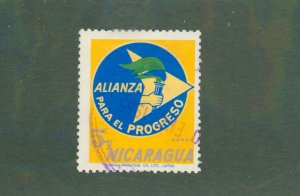 NICARAGUA C540 USED BIN $0.50