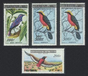 Mali Birds Ovpted 'REPUBLIQUE DU MALI' 4v 1960 MNH SG#17-20