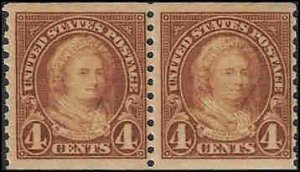 601 Mint,OG,NH... Pair... SCV $16.50