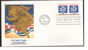 US  FDC O138A, Cat. $1.25   ...   7504270