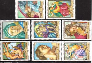 Ajman Michelagelo MNH