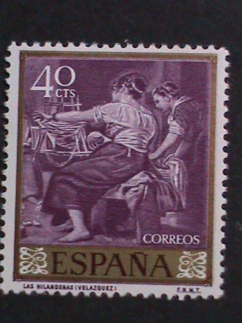 ​SPAIN-1959-SC#893-902  HONORING OF DIEGO DE SILVA VALAZQUEZ MNH VERY FINE