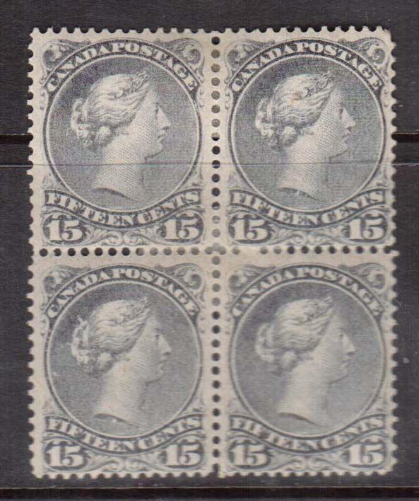 Canada #30 Mint Block