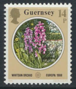 Guernsey  SG 367 SC# 332   MNH Nature   Europa Orchid Flower  see scan