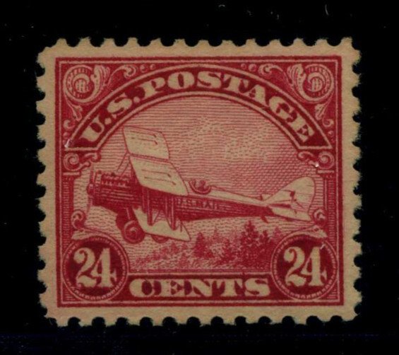 C6, 24¢ Biplane, PSE Graded XF-Sup 95 VLH Certificate, SMQ $160