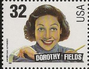 US 3102 Songwriters Dorothy Fields 32c single MNH 1996