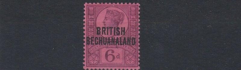 BECHUANALAND 1891  S G 36     6D  PURPLE/RED   MNH