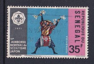 Senegal   #346   used   1971  drummer 35fr