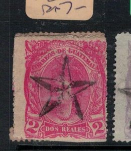 Guatemala SC 12 Star Cancel VFU (7ett)