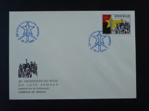 25 years of revolution FDC Angola 1986