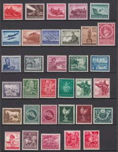 German Third Reich 1942/45 Full Collection  MNH  Luxe Michel CV $420. 3 Scans