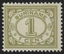 Suriname #75 Mint No Gum as Issued Single Stamp