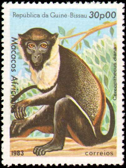 Guinea-Bissau 457-463, Complete Set(7), 1983, Animals, Never Hinged