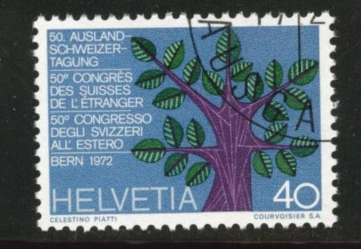 Switzerland Scott 540 used CTO 1972 