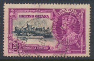 British Guiana SG 304 Used  SC# 226 see scans & details Silver Jubilee 1935