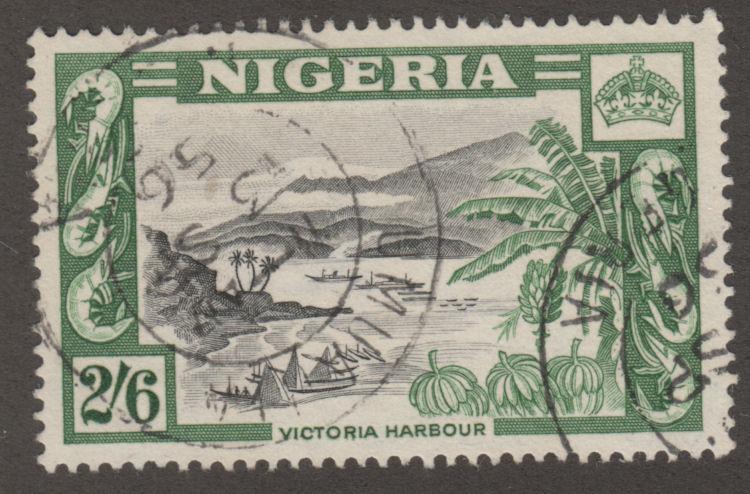 Nigeria 88 Victoria Harbour 1953