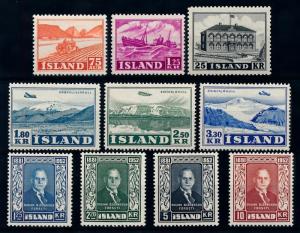 [68575] Iceland 1952 Complete Year Set  MNH