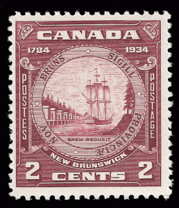 Canada 1934 Sc 210 New Brunswick ** very fine