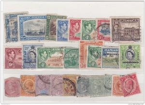 Jamaica QV  to QEII Used Collection (26 Values) ZZ2077