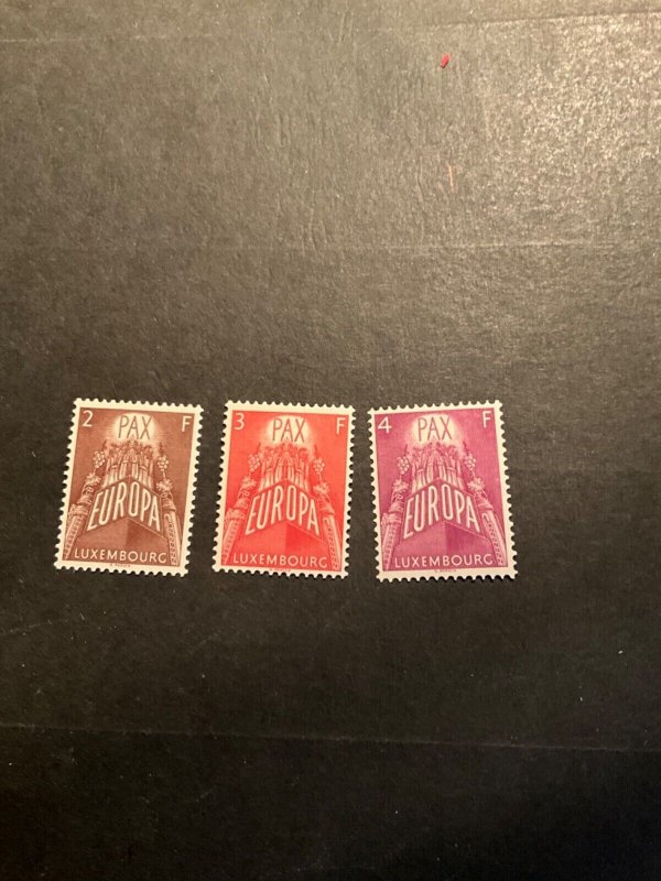 Stamps Luxembourg Scott #329-31 never hinged