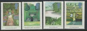 GB SG 1223 - 1226  SC# 1027-1030 Mint Never Hinged  set - British Gardens 