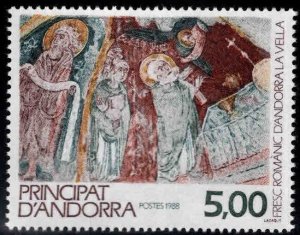 Andorre (French) Andorra Scott 369 MNH** Roman Fresco stamp