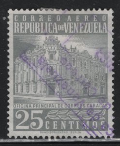 Venezuela C662 Caracas General Post Office 1958