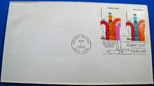 UNITED NATIONS 1972  -  SCOTT #NY228, Geneva24  -  WHD FDC  (ggz19)