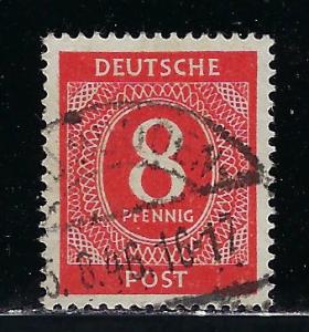 Germany AM Post Scott # 536, used