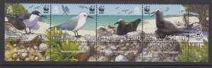 Pitcairn Islands 647 WWF Birds mnh