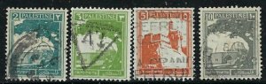 Palestine 63/64/67/73 Used 1927 issues (fe8043)