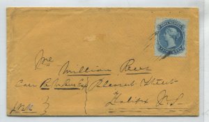 1862 Nova Scotia 5 cents on cover from Westport Brier Island to Halifax