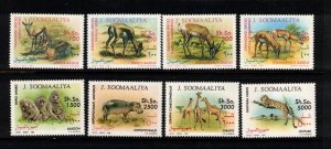 Somalia Sc 611-8 MNH Full SET of 1992 - WWF -Animals